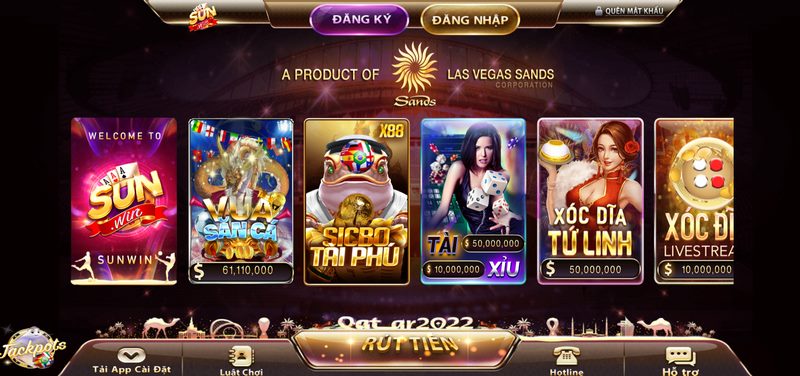 truy cập website cổng game