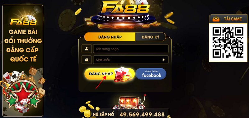 đăng nhập fa88 qua 3 bước 