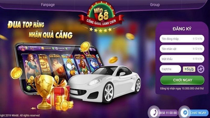 điền thông tin theo yêu cầu của cổng game 