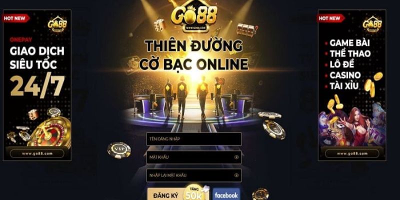 Cổng game Go88 club trực tuyến