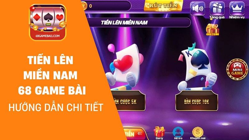 Tiến Lên Miền Nam 68 Game Bài - Huyền Thoại Game Bài Online