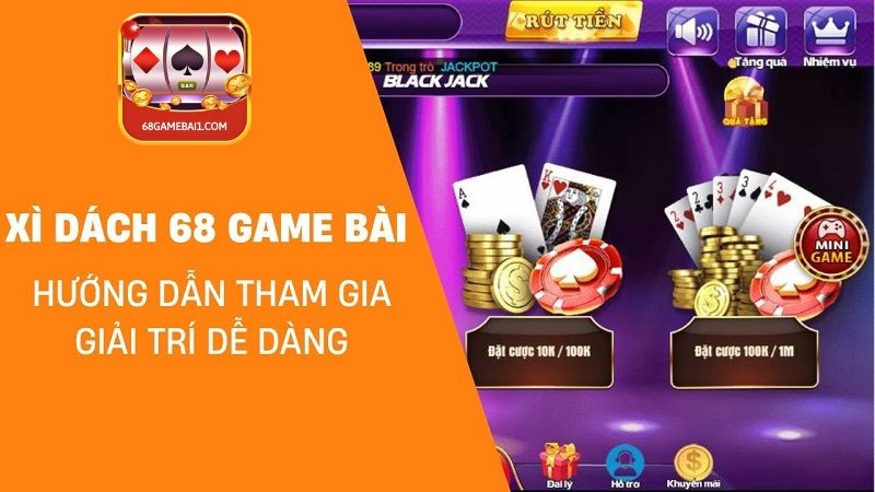 Xì Dách 68 Game Bài - Thể Loại Game Bài Được Yêu Thích Nhất